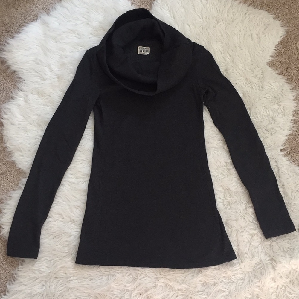 Dark Grey Converse One Star Sweater